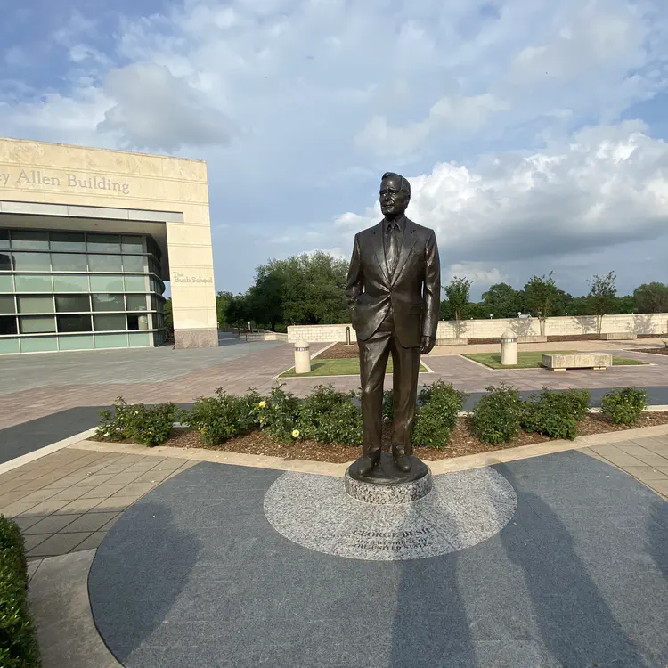 Bush Statue