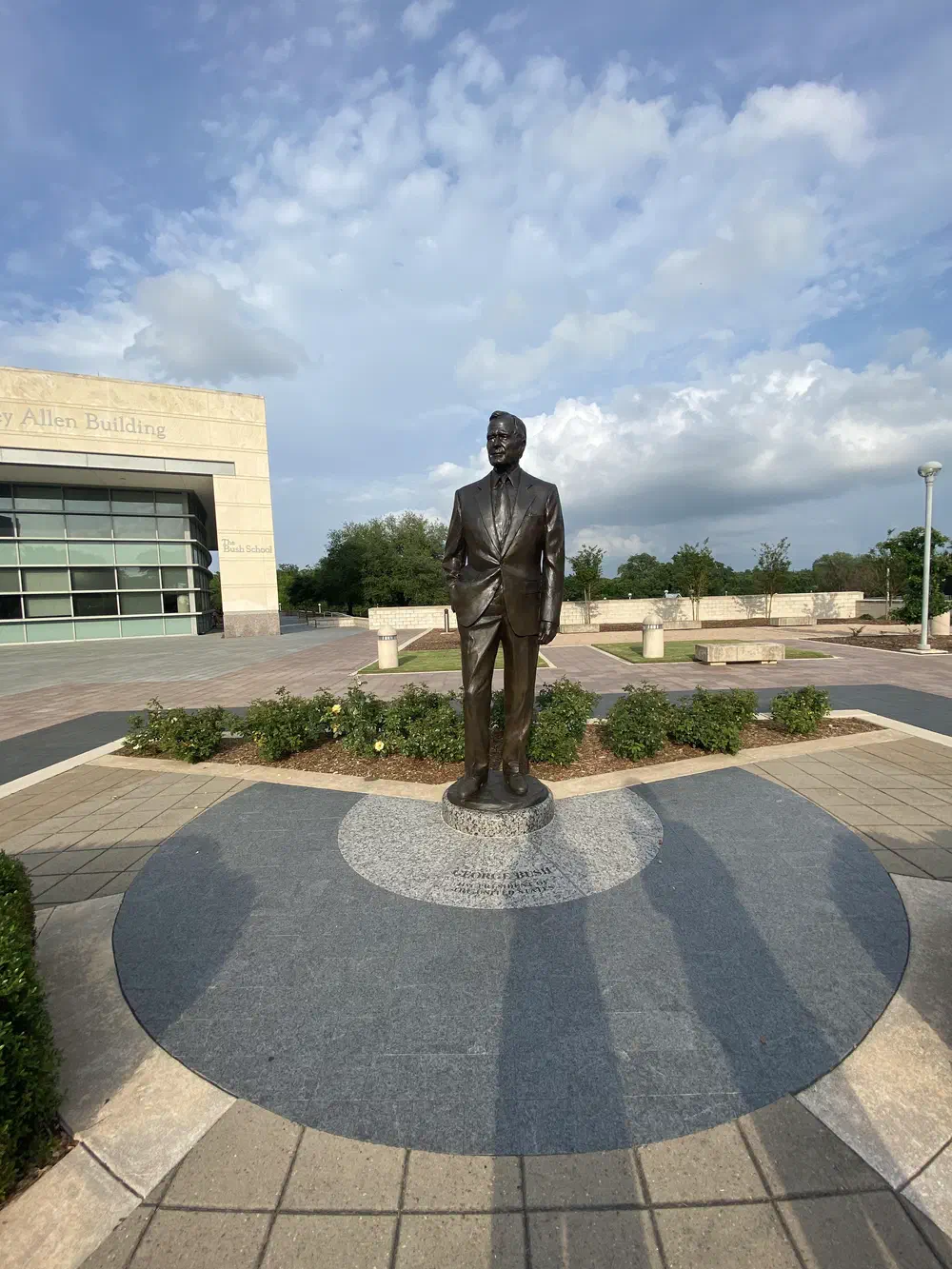 Bush Statue